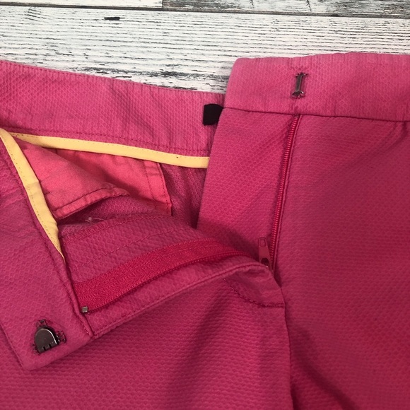 J.CREW Womens 8” Pink Chino Low-Fit Flat Front Shorts 4 - Picture 4 of 9